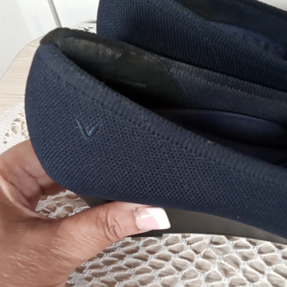 Vivaia Tamia Wedge Pro Comfort Support Arch Navy Blue Anti Slip Size 39
